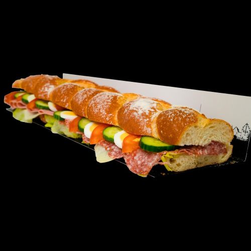 Parisettezopf 50cm 3Str. Sandwich